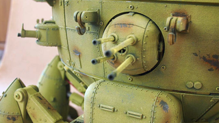 Illustration for article titled Te perderás en los detalles de este brutal tanque-robot impreso en 3D